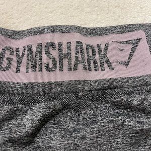 Gymshark flex leggings Grey/Pink Size Small